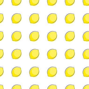 Soyut limon Dikişsiz desen arka plan vektör çizim