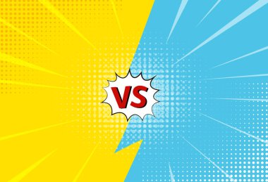 Harfler söndürme arka plan karşı pop sanat tarzı. Vektör çizim