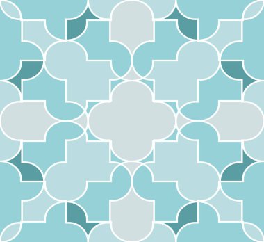 Soyut Müslüman Dikişsiz desen arka plan. Vektör çizim Eps10