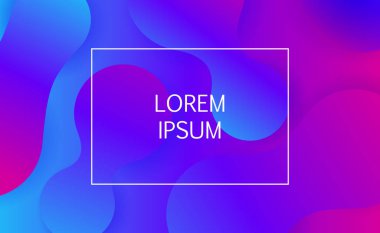 Soyut Minimal degrade geometrik arka plan şekilleri. Vektör çizim Eps10