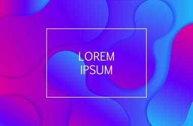 Soyut Minimal degrade geometrik arka plan şekilleri. Vektör çizim Eps10