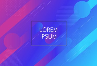 Soyut Minimal degrade geometrik arka plan şekilleri. Vektör çizim Eps10