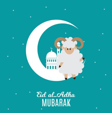 Kurban Bayramı, Kurban Bayramı kurban bayramı. Vecto