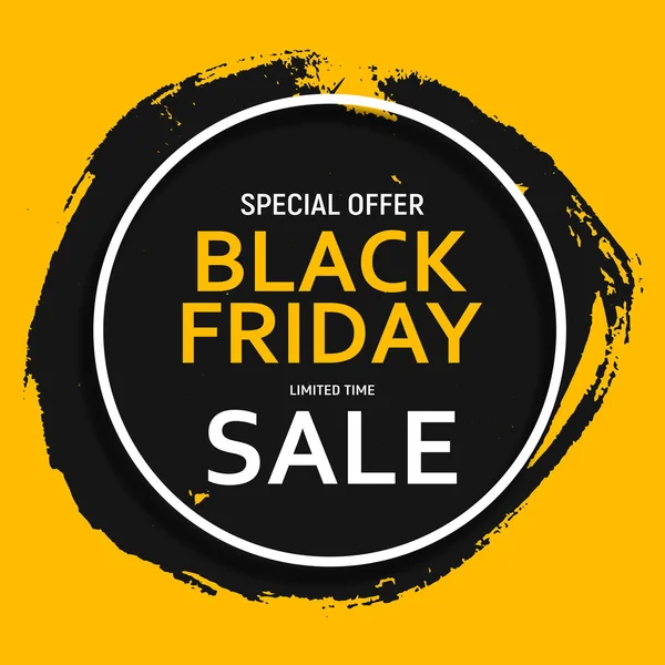 Kara Cuma Sancak Şablonu. vektör illüstrasyonu