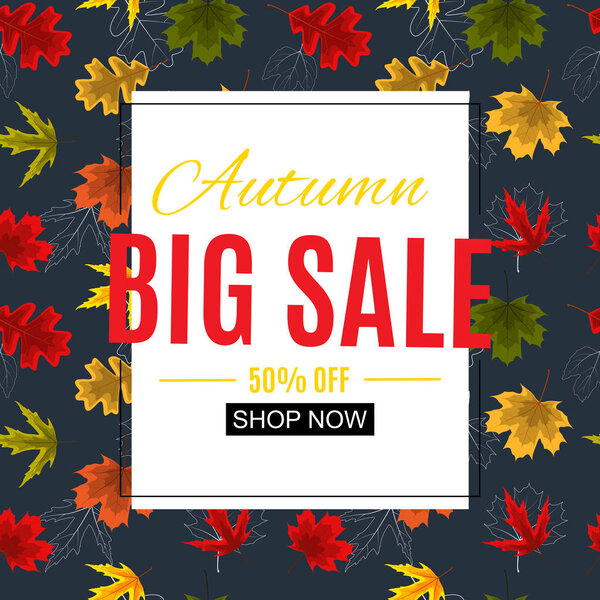 Abstract Summer Sale Background. Vector Illustration