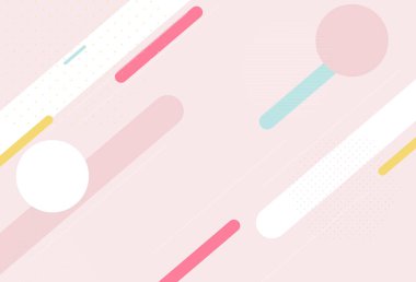 Soyut şekiller geometrik arka plan. Vektör İllüstrasyonu