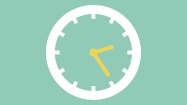 Sade Zaman Simgesi zamanı gösteriyor. Elleri kadranda..