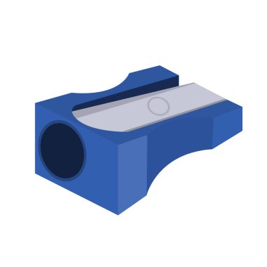 Beyaz arkaplanda kalem açacağı simgesi. Vektör Illustration EPS10