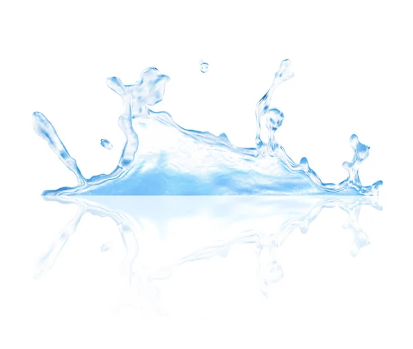 Esguicho Água Azul Realista Ícone Vetorial Vetor Eps10 Vetores De Bancos De Imagens Sem Royalties
