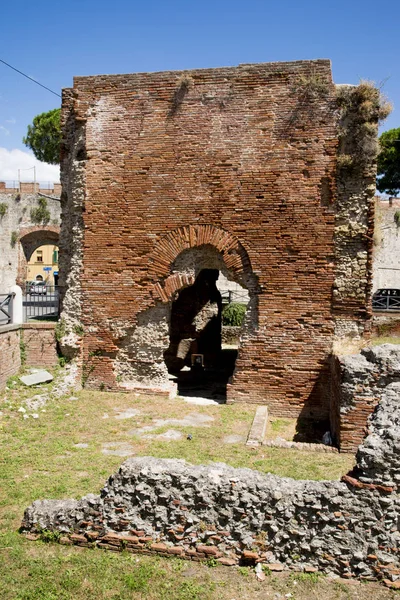 Nero Bains Ruines Pise Les Thermes Néron Italien Bagni Nerone — Photo