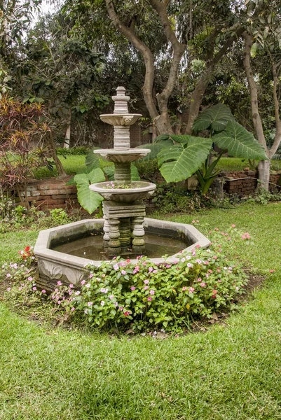 Spanish Colonial Garden Salaverry Peru — Stock Photo, Image