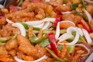 Okuma, Amerika Kingdoom - Haziran, 2018 popüler Asya Street Food yemekleri - Food Street Market