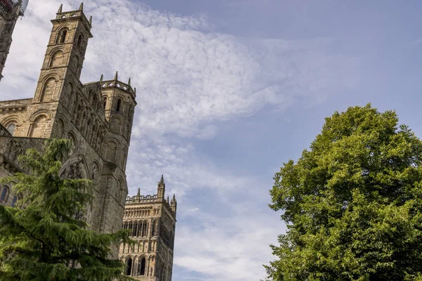 Durham Cathedral Palace Green County Durham North East England Reino — Fotografia de Stock