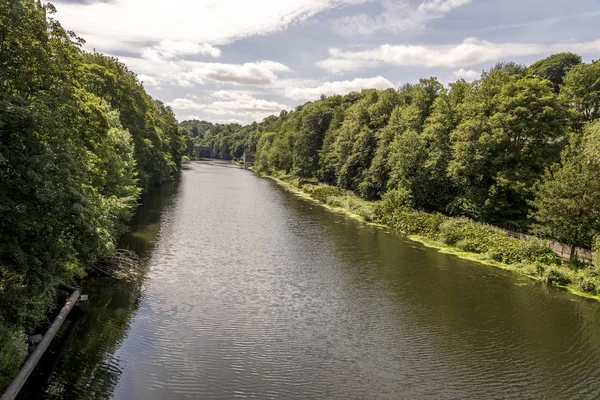 Vue Sur Usure Rivière Durham Royaume Uni — Photo