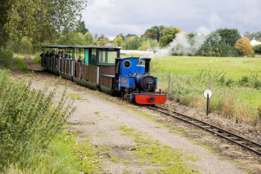 Bressingham Buhar Müzesi ve bahçeleri - Norfolk, İngiltere - fotoğraf Ekim 2017 7 tarihinde alınan
