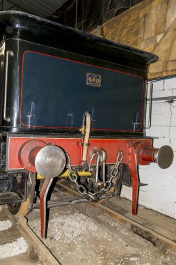 Bressingham Buhar Müzesi ve bahçeleri - Norfolk, İngiltere - fotoğraf Ekim 2017 7 tarihinde alınan