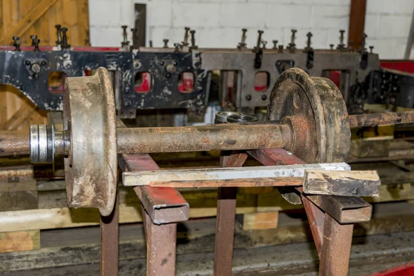 Bressingham Stoom Tuinen Een Stoom Museum Tuinen Gelegen Bressingham Ten — Stockfoto