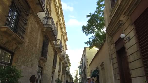 Eski Havana Habana Vieja Şehir Merkezi Merkez Havana Küba Ekim — Stok video