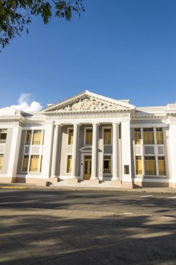 Kenti Cienfuegos - Cienfuegos eyaletinin başkenti - Küba Güney sahil. Şehir La Perla del Sur (Güney Pearl) adlı - alınan 03 Kasım 2018 fotoğraf