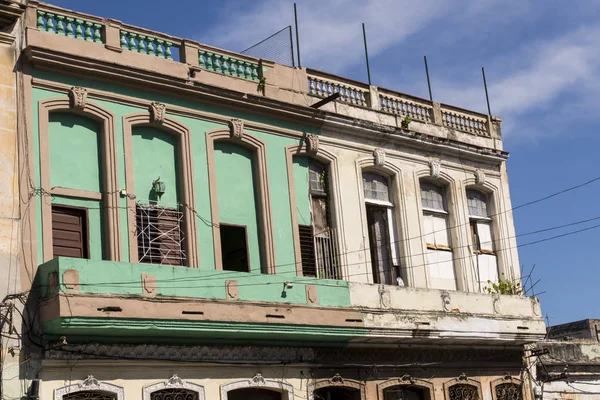 旧哈瓦那 Habana Vija 市中心 市中心 古巴哈瓦那 照片拍摄于2018年10月30日 — 图库照片