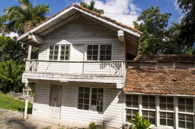 Havana, Küba - 30 Ekim 2018: Evi Finca Vigia Ernest Hemingway 1960-1939-yaşadığı.