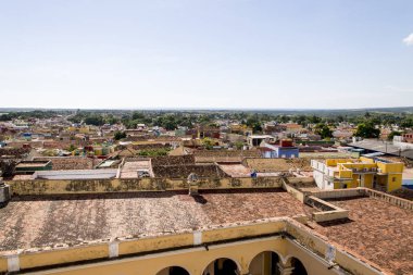 Tarihi Trinidad Şehrinin Panoramik Manzarası, Küba