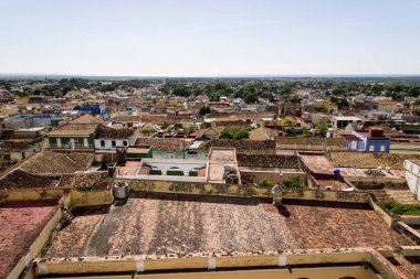 Tarihi Trinidad Şehrinin Panoramik Manzarası, Küba