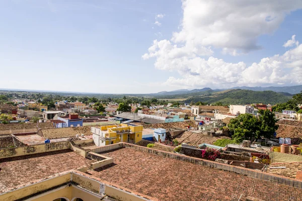 Vista panorámica de la histórica Ciudad de Trinidad, Cuba — Foto de Stock