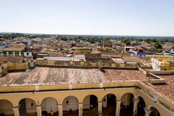 Vista panorámica de la histórica Ciudad de Trinidad, Cuba — Foto de Stock