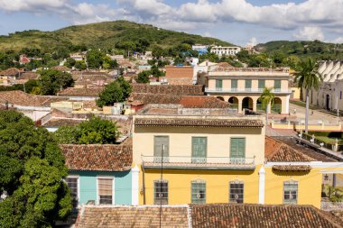 Tarihi Trinidad Şehrinin Panoramik Manzarası, Küba