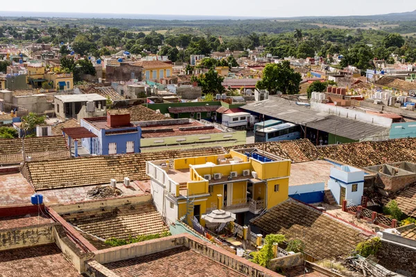 Vista panorâmica da histórica cidade de Trinidad, Cuba — Fotografia de Stock