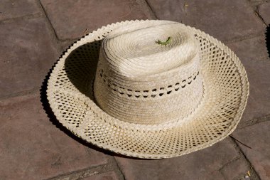 Hasır şapka - hediyelik eşya - Trinidad Küba