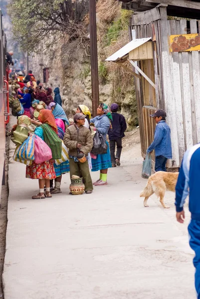 Tarahumara Indiáni-měděný kaňon-Mexiko, — Stock fotografie