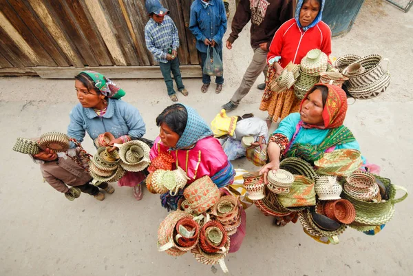 Tarahumara indická žena-měděný kaňon-Mexiko, — Stock fotografie