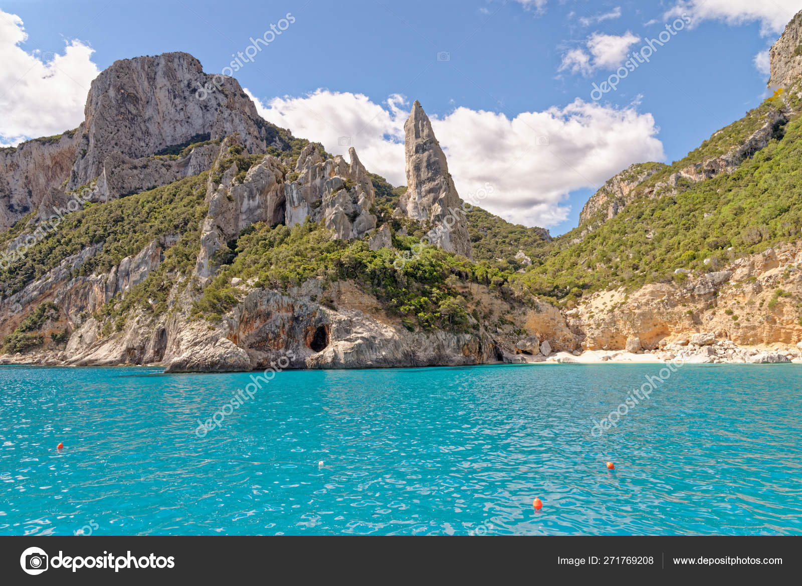Cala Goloritze Beach Italy Sardinia Stock Photo C Adfoto 271769208