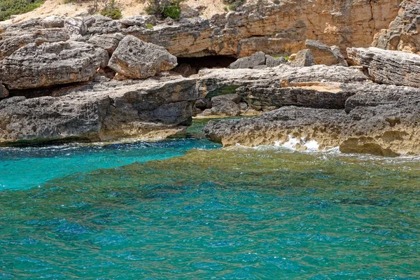 Pláž Cala Goloritze-Itálie-Sardinie — Stock fotografie