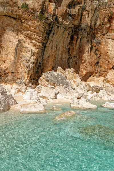 Plaża Cala Mariolu-Włochy-Sardynia — Zdjęcie stockowe