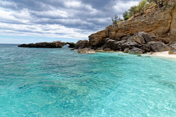 Cala Mariolu Beach-Itálie-Sardinie — Stock fotografie