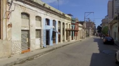 Küba, Havana, Havana Centro bölgesinde trafik - 29 Ekim 2018