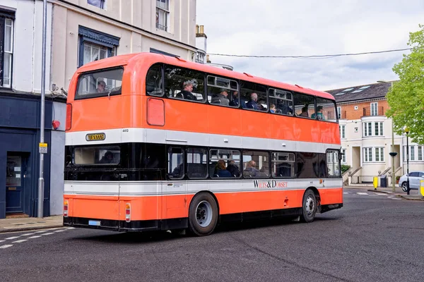 Evento de autobús Vintage en Winchester — Foto de Stock