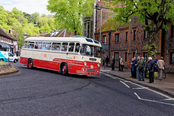 Evento de autobús Vintage en Winchester — Foto de Stock