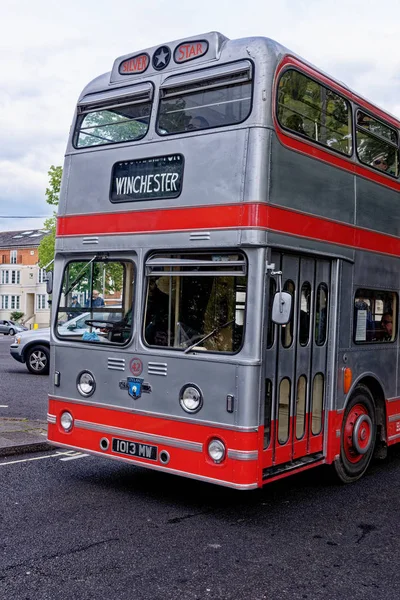 Evento de autobús Vintage en Winchester — Foto de Stock