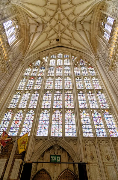 Interior of Winchester Cathedral — Stock Photo, Image