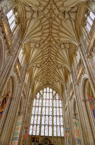 Interior of Winchester Cathedral — Stock Photo, Image