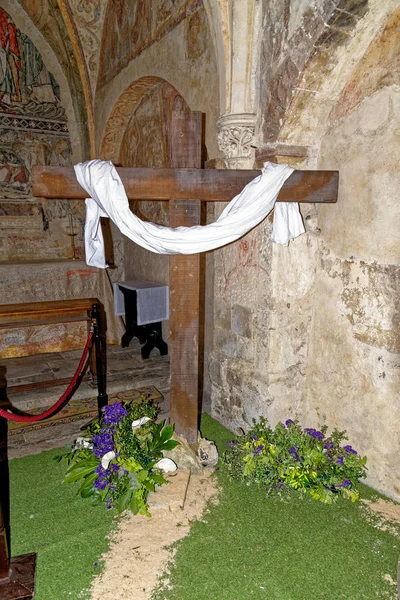 Wnętrze katedry w Winchester — Zdjęcie stockowe