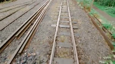 Güney Tynedale Demiryolu. Alston, Cumbria, İngiltere, İngiltere, Avrupa'da buharlı tren - 10 Ağustos 2019