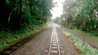 Güney Tynedale Demiryolu. Alston, Cumbria, İngiltere, İngiltere, Avrupa'da buharlı tren - 10 Ağustos 2019