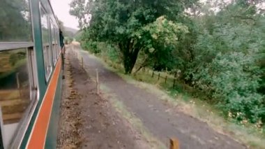 Güney Tynedale Demiryolu. Alston, Cumbria, İngiltere, İngiltere, Avrupa'da buharlı tren - 10 Ağustos 2019