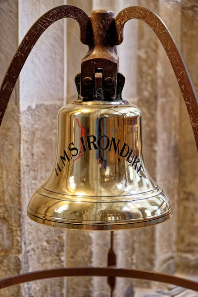 Zvonek na lodi železného vévody — Stock fotografie