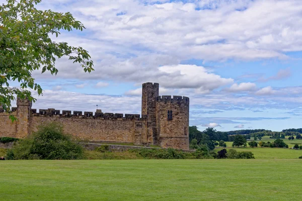 Alnwick Castle - Northumberland - Reino Unido — Fotografia de Stock